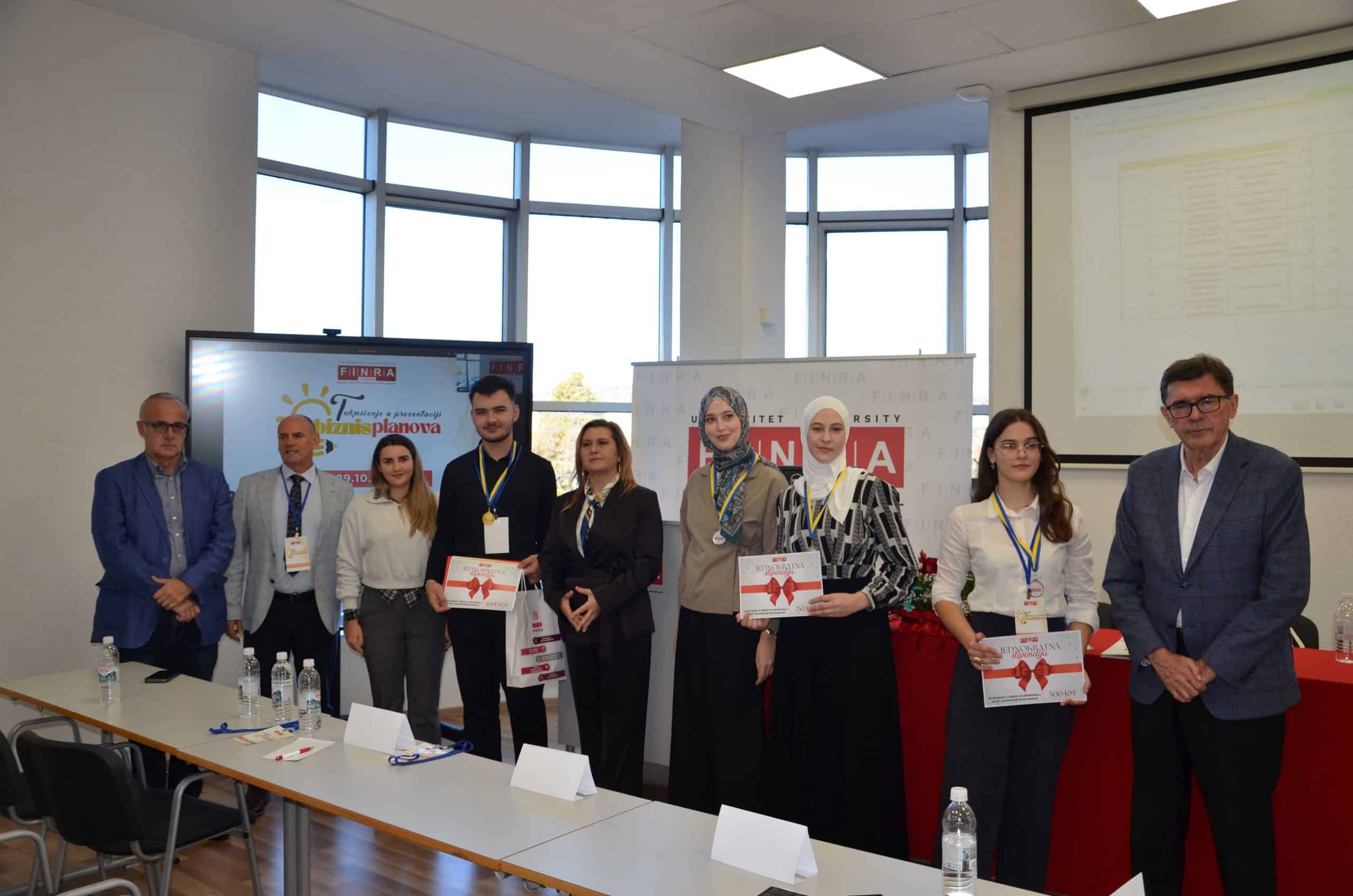 Pobjednici takmičenja FINRA Tuzla